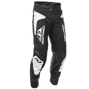 Motokrosové kalhoty FLY Racing Kinetic Sym černo-bílé