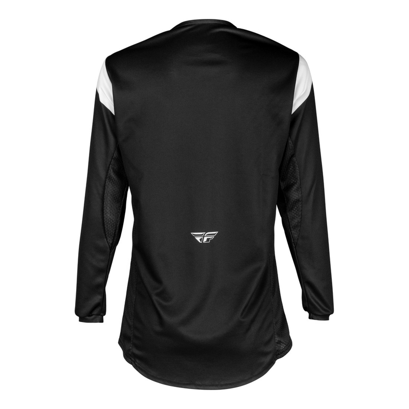 Dětský motokrosový dres FLY Racing Kinetic Stoke černo-bílý