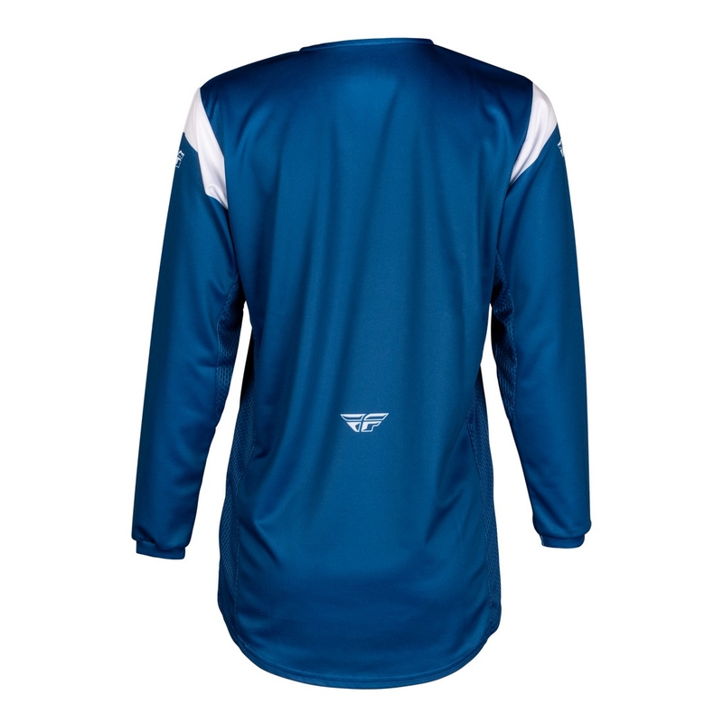 Dětský motokrosový dres FLY Racing Kinetic Stoke modro-bílý