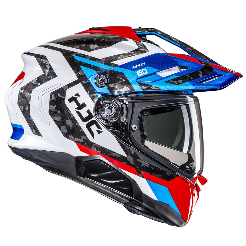Enduro helma na motorku HJC RPHA 60 Dakar MC21 modro-černo-bílá