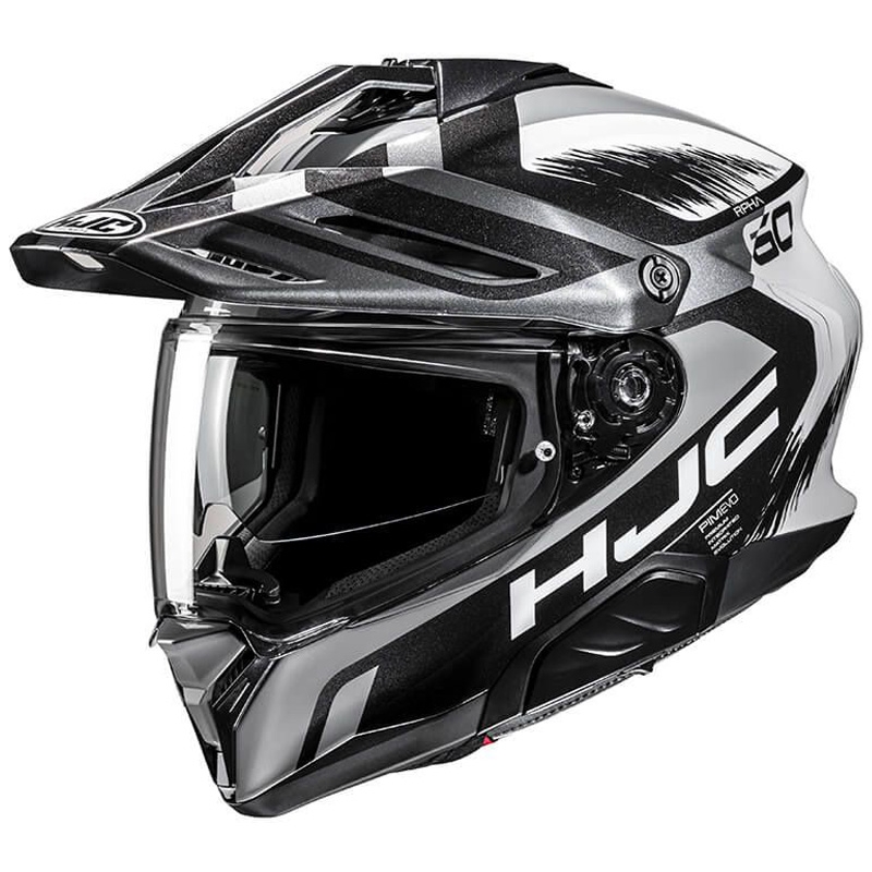Enduro helma na motorku HJC RPHA 60 Quid MC5 šedo-černo-bílá