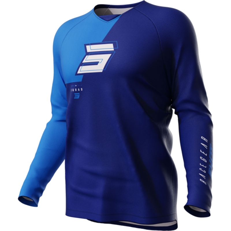Motokrosový dres Shot Squad modrý výprodej
