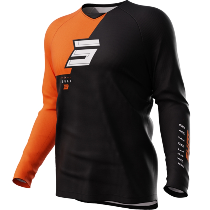 Motokrosový dres Shot Squad oranžový výprodej