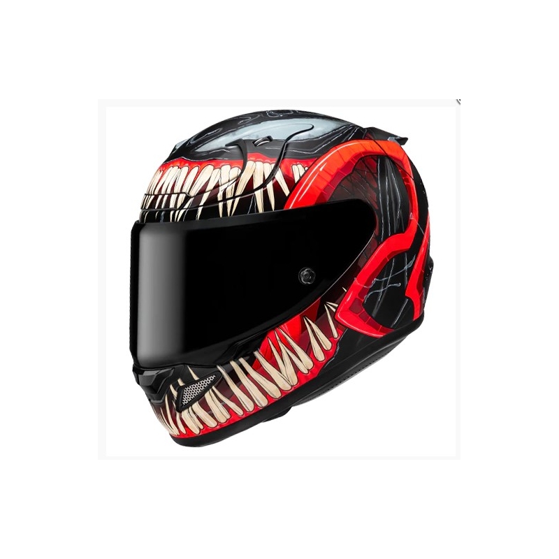 Integrální helma na motorku HJC RPHA 12 Venom 3 Marvel černo-červená