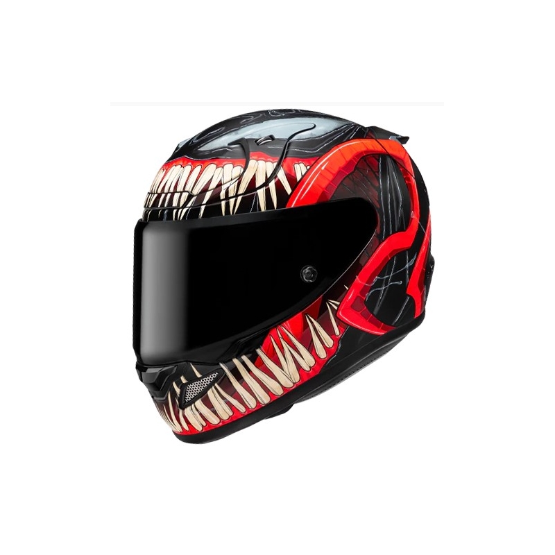Integrální helma na motorku HJC RPHA 12 Venom 3 Marvel černo-červená