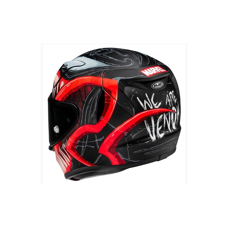Integrální helma na motorku HJC RPHA 12 Venom 3 Marvel černo-červená