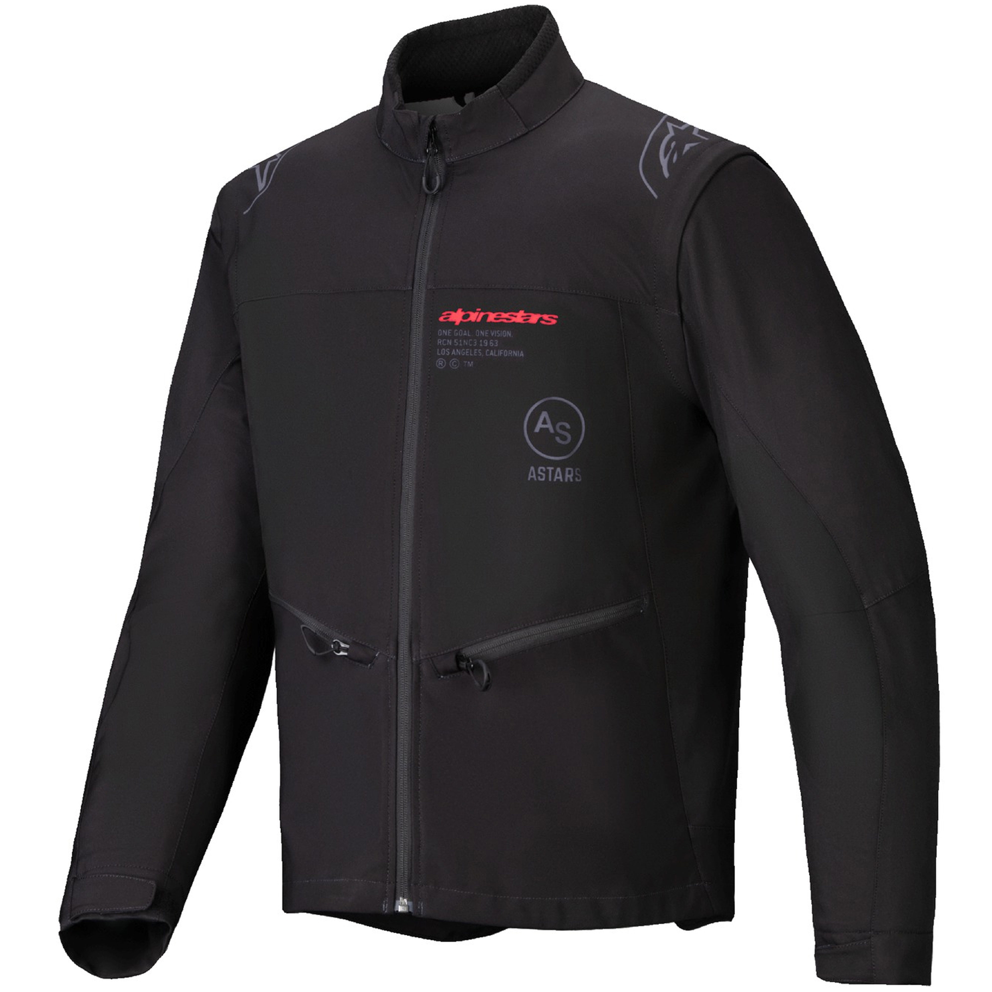 Softshellová bunda Alpinestars Lite Dura Softshell černá Velikost: S
