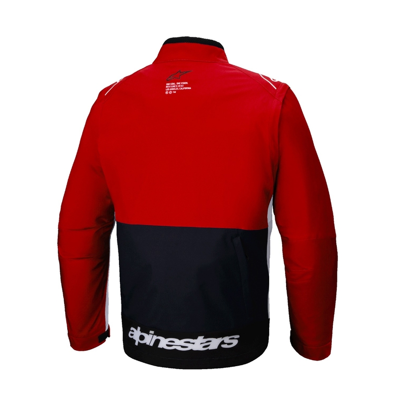 Softshellová bunda Alpinestars Lite Dura Softshell černo-červeno-bílá