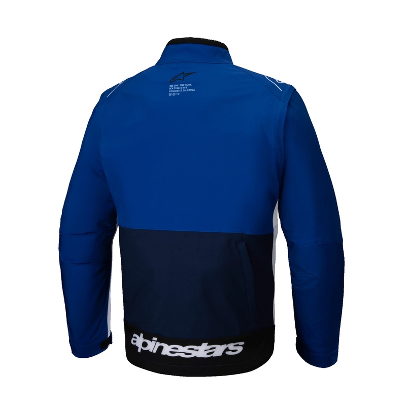 Softshellová bunda Alpinestars Lite Dura Softshell modro-bílá