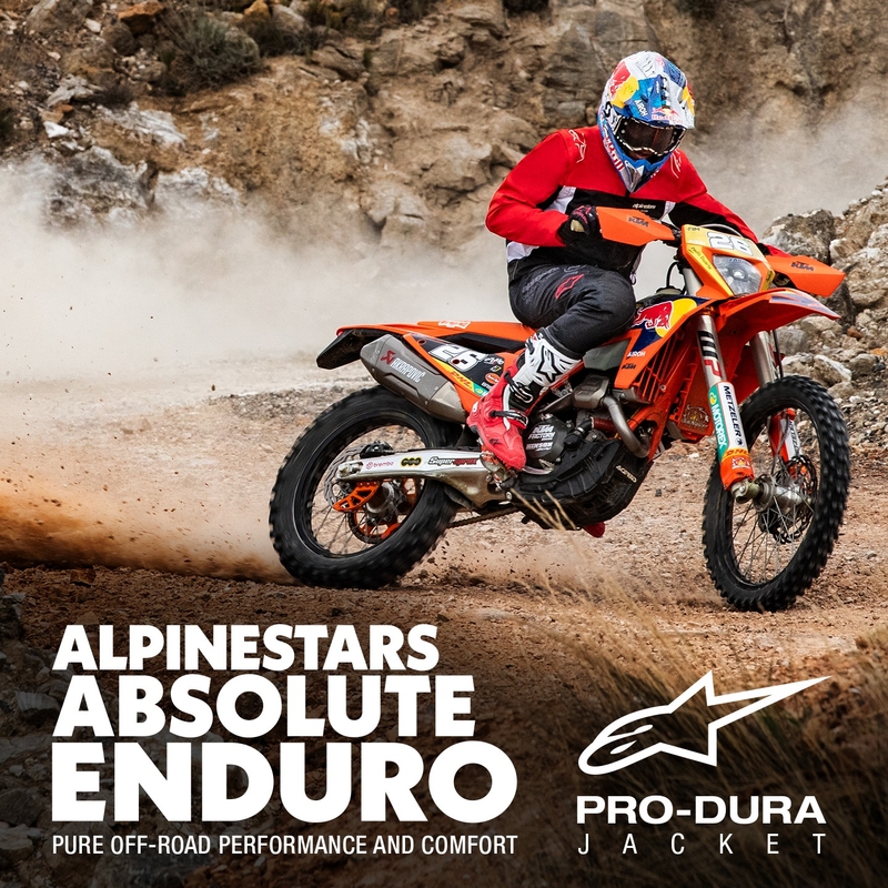 Bunda Alpinestars PRO-Dura černo-červeno-bílá