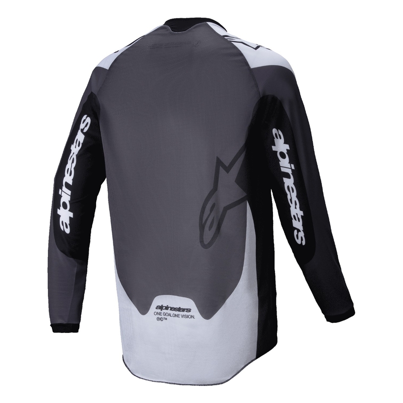 Motokrosový dres Alpinestars PRO-Dura černo-bílý