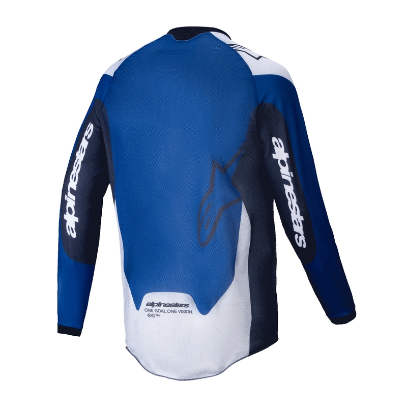 Motokrosový dres Alpinestars PRO-Dura modro-bílý