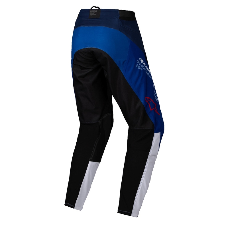 Motokrosové kalhoty Alpinestars PRO-Dura modro-bílé