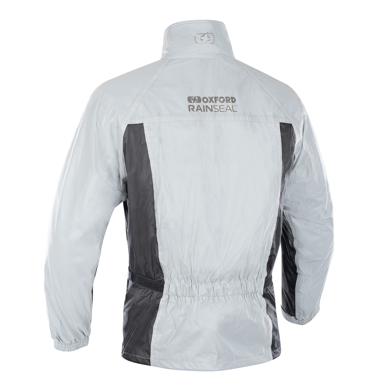 Nepromokavá bunda Oxford Rain Seal reflexní šedá
