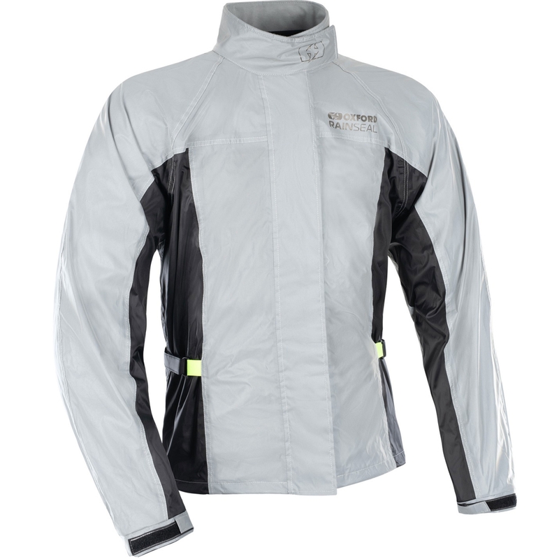 Nepromokavá bunda Oxford Rain Seal reflexní šedá