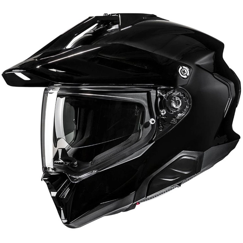 Enduro helma na motorku HJC RPHA 60 Solid černá lesklá