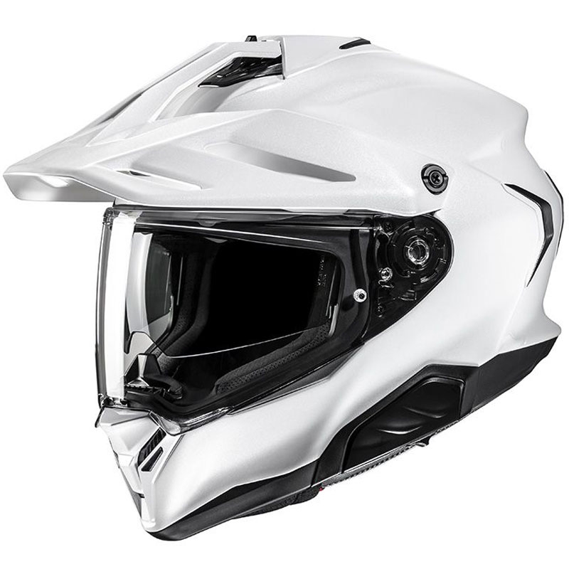 Enduro helma na motorku HJC RPHA 60 Solid perleťově bílá