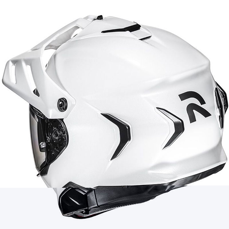 Enduro helma na motorku HJC RPHA 60 Solid perleťově bílá