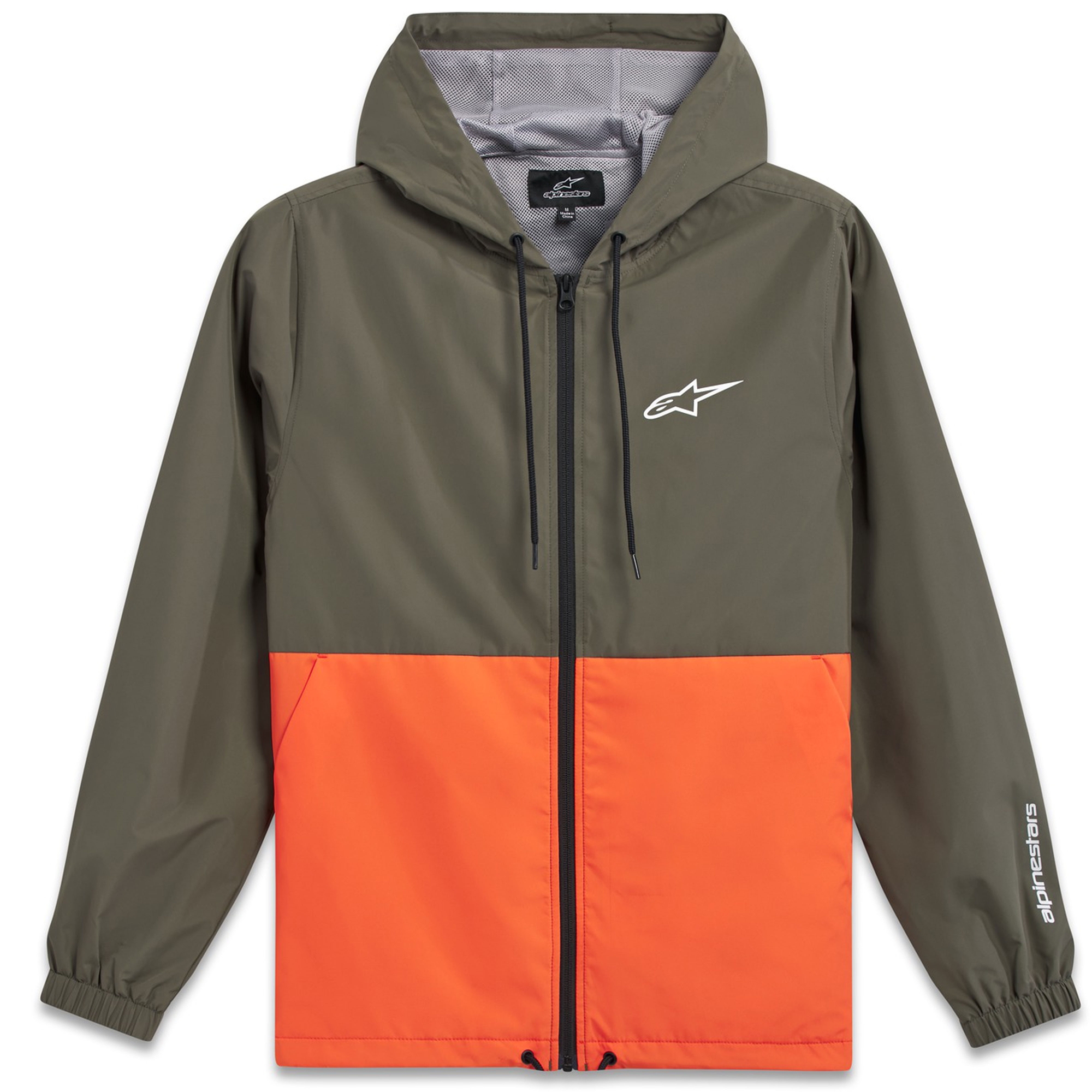 Bunda Alpinestars Speeded Windbreaker zeleno-oranžová Velikost: M