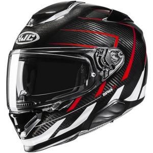 Integrální helma na motorku HJC RPHA 71 CARBON Cano MC1 černo-červeno-bílá