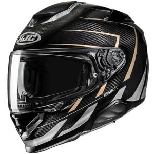 Integrální helma na motorku HJC RPHA 71 CARBON Cano MC9 černo-šedo-béžová
