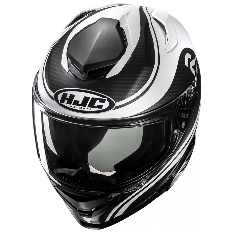 Integrální helma na motorku HJC RPHA 71 Cleta MC10SF černo-bílá