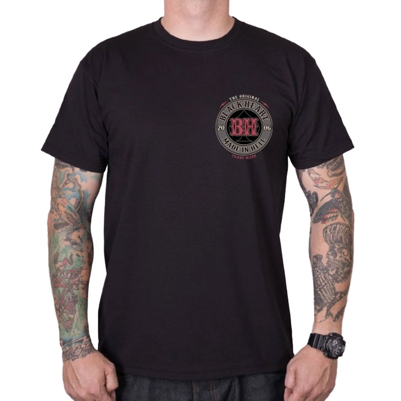 Tričko Black Heart Ember černé