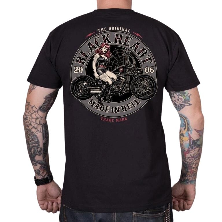 Tričko Black Heart Ember černé Velikost: 2XL