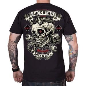 Tričko Black Heart Liberty černé