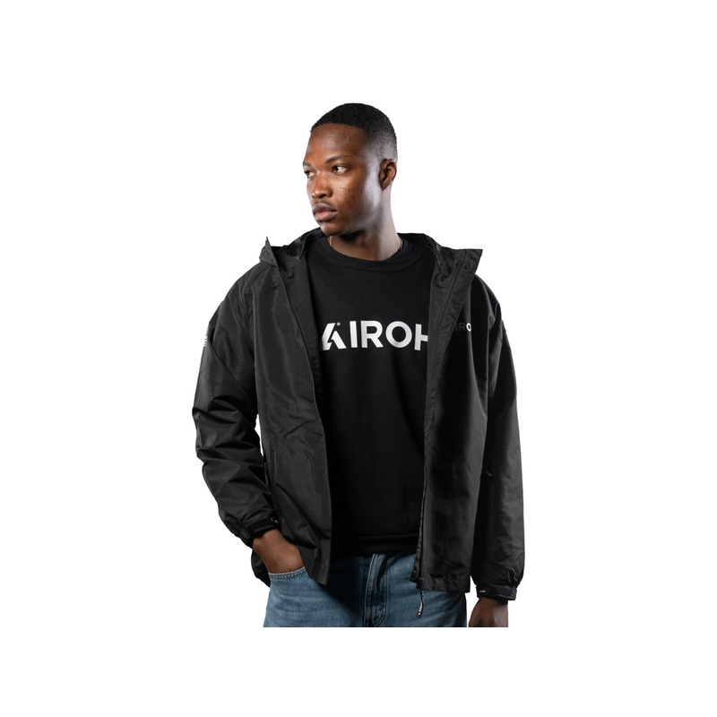 Nepromokavá bunda Airoh černá