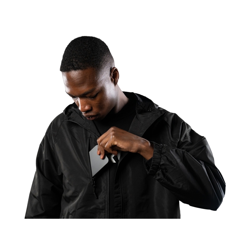 Nepromokavá bunda Airoh černá