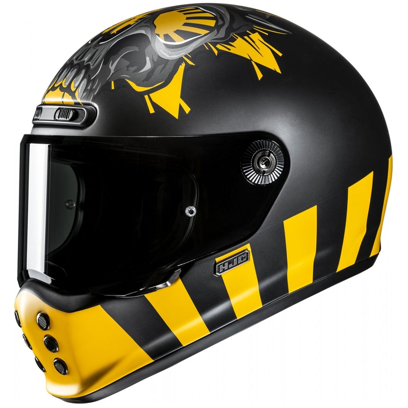 Integrální helma na motorku HJC V10 Crania MC3SF černo-žlutá