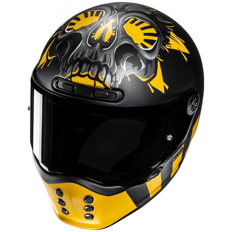 Integrální helma na motorku HJC V10 Crania MC3SF černo-žlutá