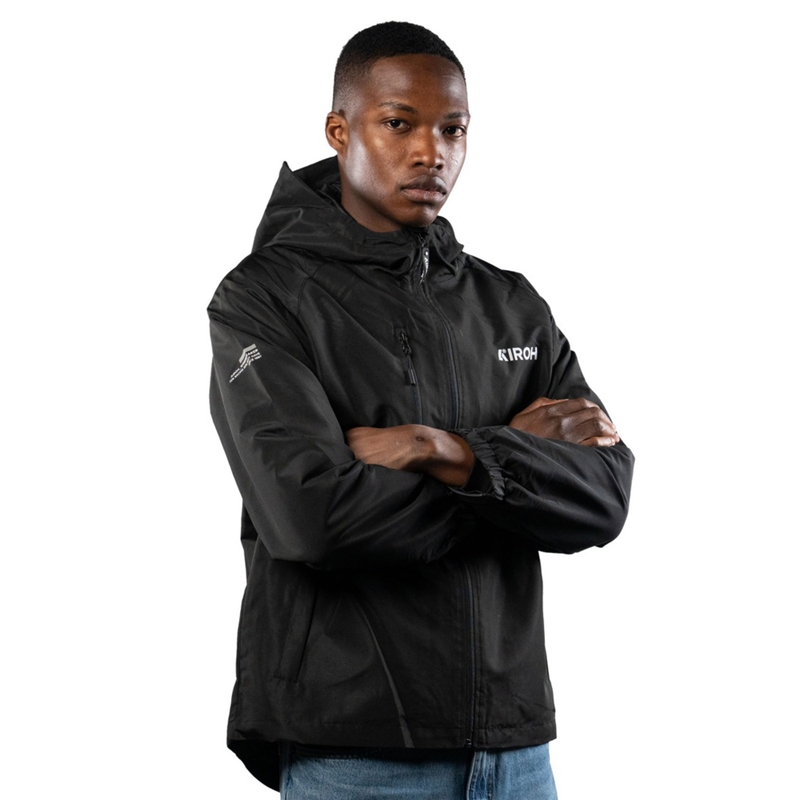 Nepromokavá bunda Airoh černá