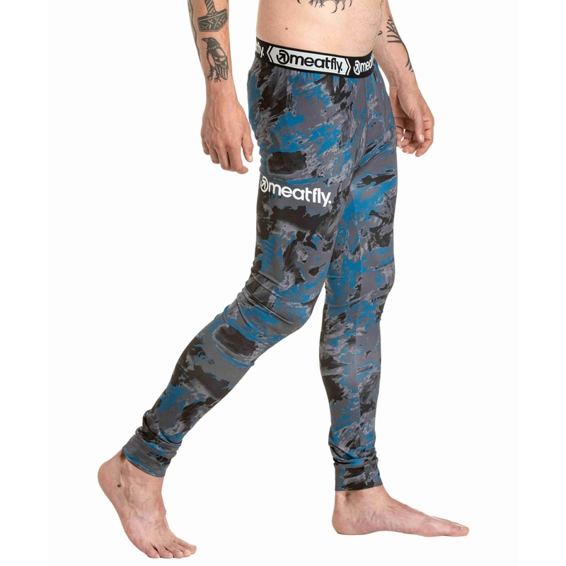 Termo spodky Meatfly Sloan šedo-modré