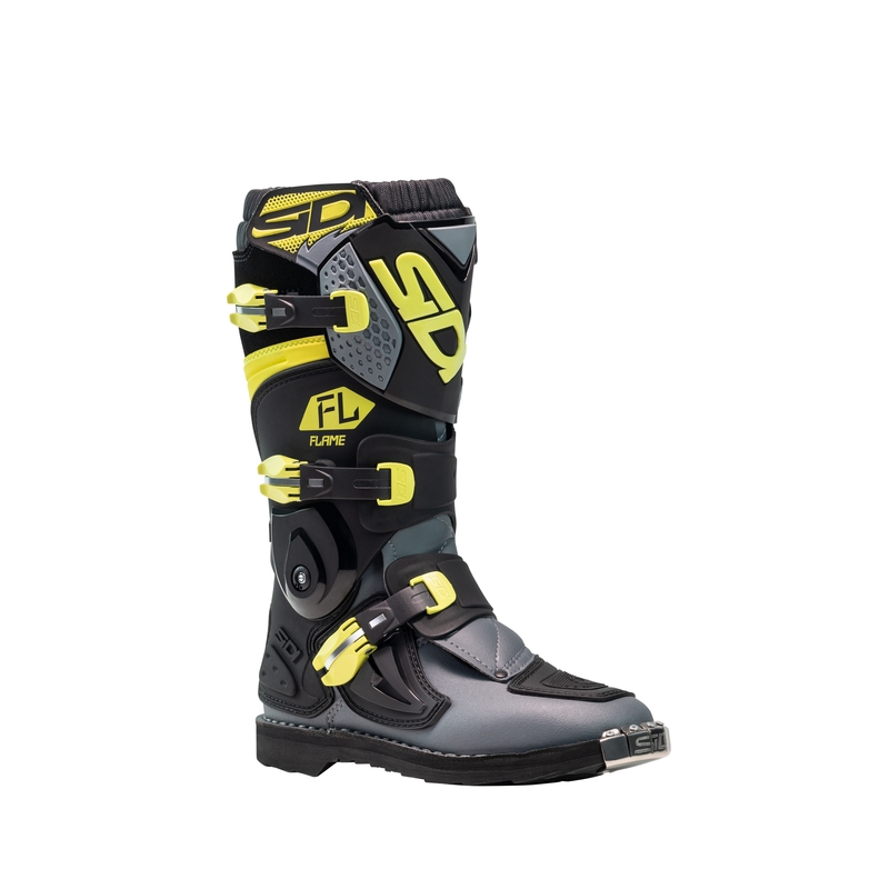 Dětské motokrosové boty SiDi Flame černo-žluté