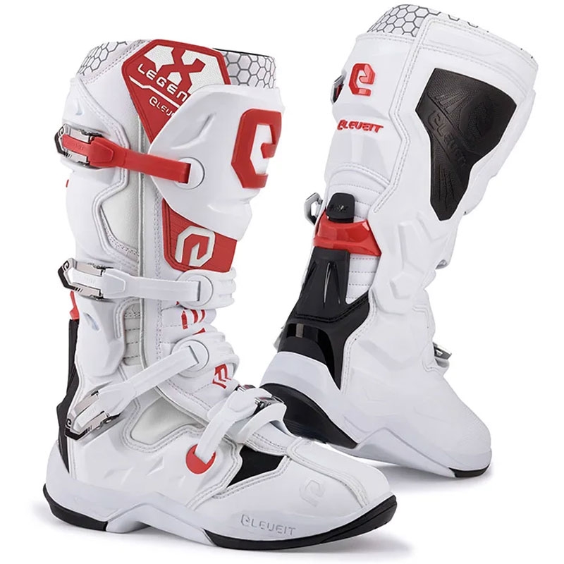 Motokrosové boty Eleveit X-Legend EVO bílé