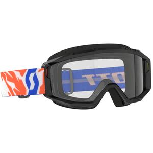 Dětské motokrosové brýle SCOTT Primal Youth černé s čirým plexi