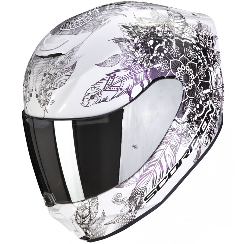 Integrální přilba na motorku Scorpion EXO-391 Dream bílá