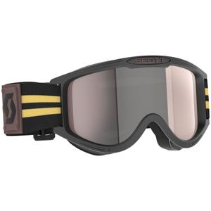 Motokrosové brýle SCOTT 89X Era černo-béžové se stříbrným plexi
