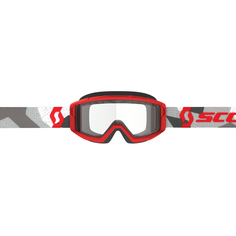 Motokrosové brýle SCOTT Primal Enduro camo červené s čirým plexi výprodej