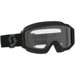 Motokrosové brýle SCOTT Primal Enduro černé s čirým plexi