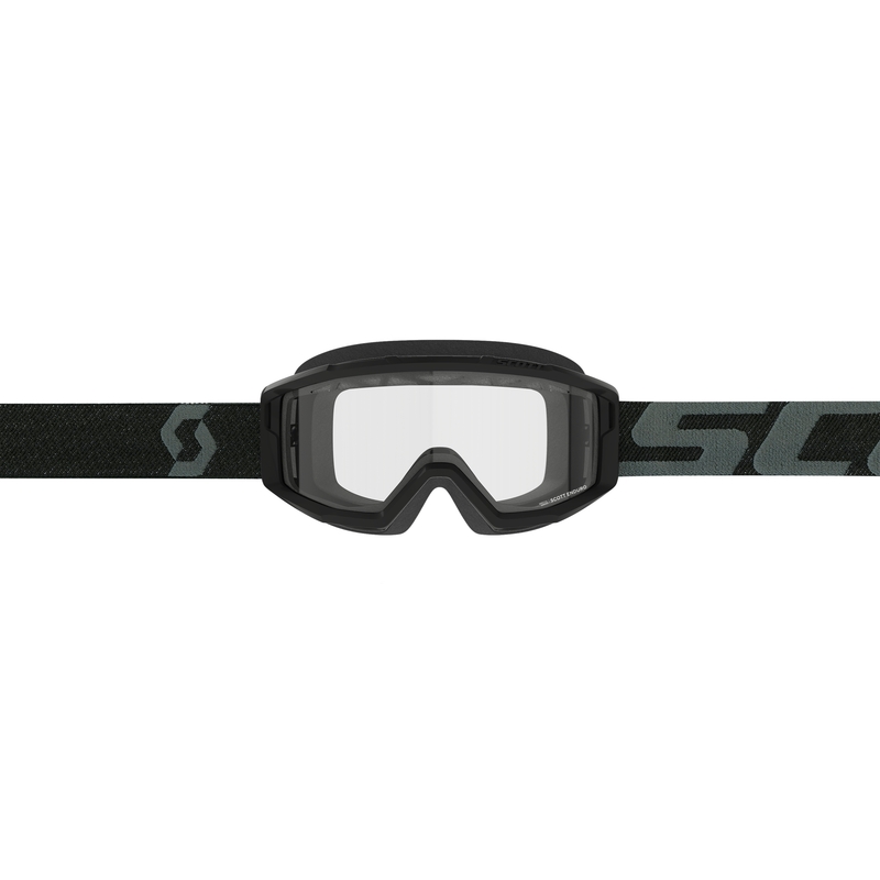 Motokrosové brýle SCOTT Primal Enduro černé s čirým plexi