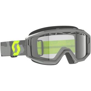 Motokrosové brýle SCOTT Primal Enduro šedo-fluo žluté s čirým plexi
