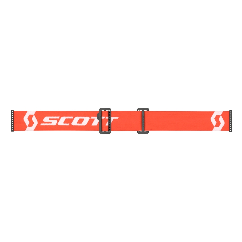 Motokrosové brýle SCOTT Primal Clear oranžovo-bílé s čirým plexi