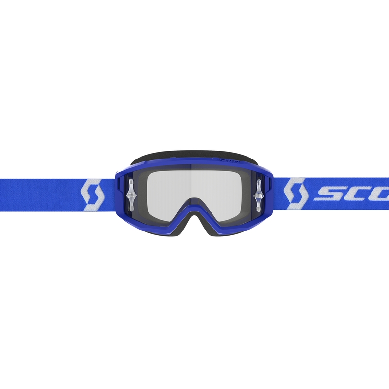 Motokrosové brýle SCOTT Primal Clear modré s čirým plexi