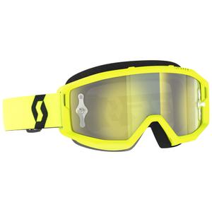 Motokrosové brýle SCOTT Primal CH žluto-černé s chrom žlutým plexi