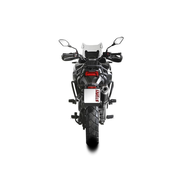 Koncovka výfuku STORM OVAL černá