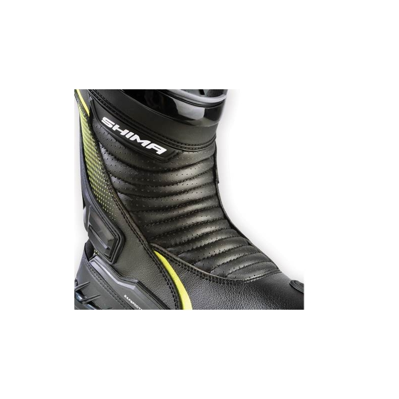 Boty na motorku Shima RSX-6 fluo žluté