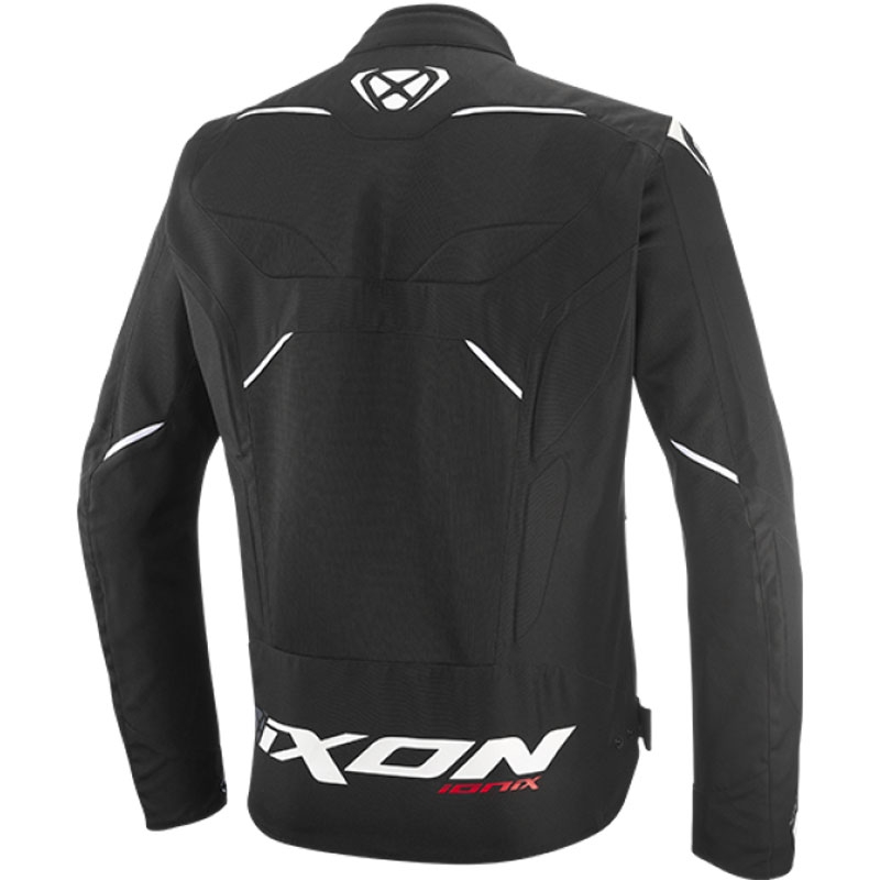Bunda na motorku IXON Ionix černo-bílá